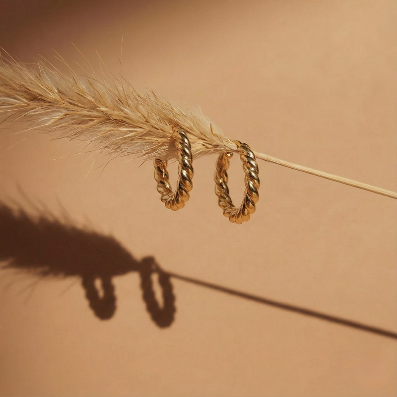 Croissant Earrings