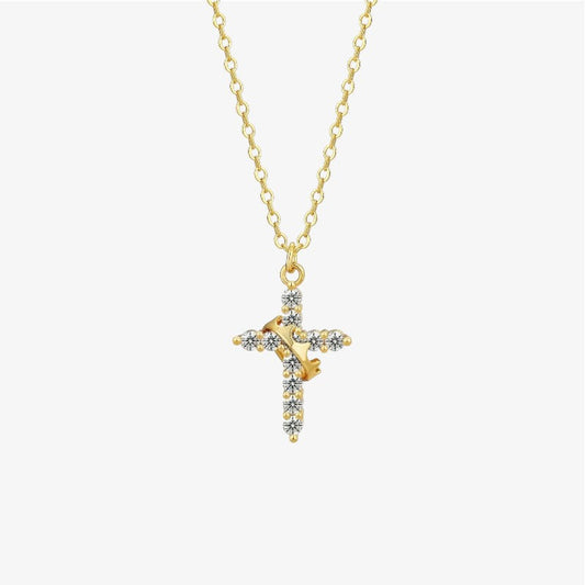 Crown Cross Necklace