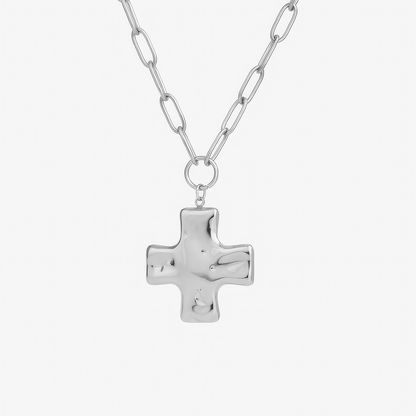 Chunky Cross Necklace
