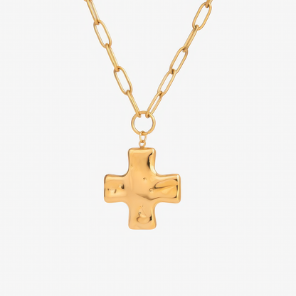 Chunky Cross Necklace
