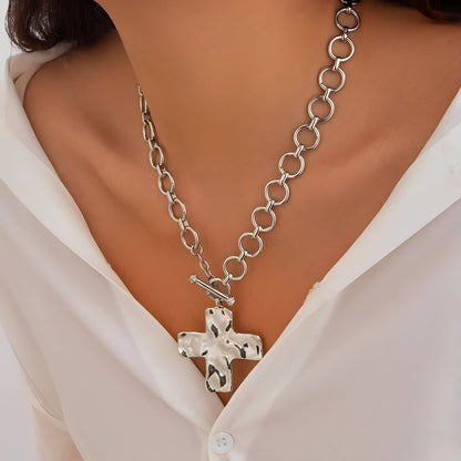 Chunky Cross Necklace